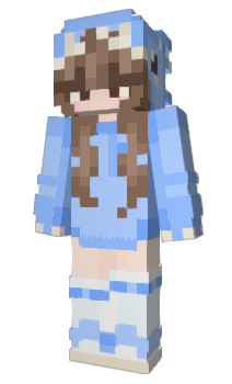 Minecraft skin bluefem