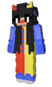 Minecraft скін по ніку GirlClown