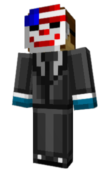 Minecraft скин по нику Clown_Boy