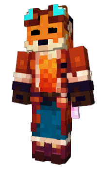 Minecraft skin SpikyFox02