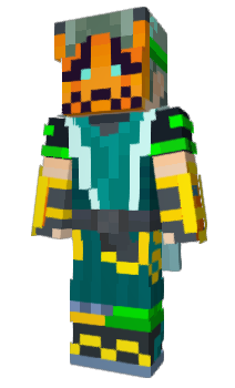 Minecraft skin FangBrawlStars