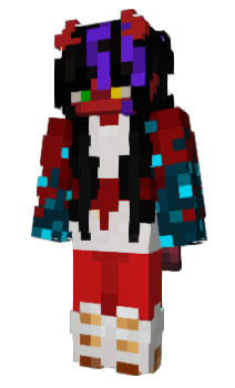 Minecraft скин по нику Asmodeya_Luma