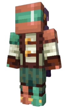 Minecraft skin Copper_Creation