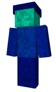 Minecraft skin Bluechees