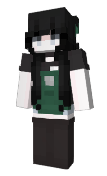 Minecraft skin GengarWaifu