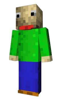 Minecraft skin BaldiLovesMaths