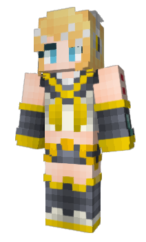 Minecraft скін по ніку Kagamine__Rin