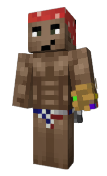 Minecraft skin SantaDrew