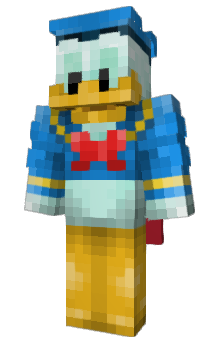 Minecraft skin Donald