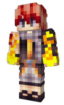 Natsu Dragneel (fairy tail) Minecraft Skin