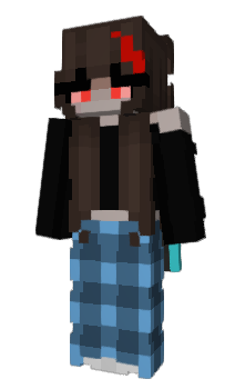 Minecraft skin AGlowstick