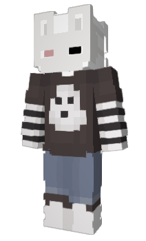 Minecraft skin Robotbun