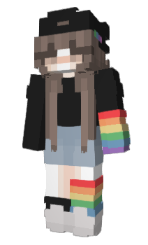 Minecraft skin NoGenderOnlyFrog