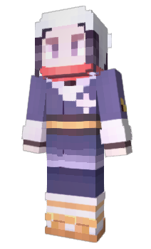 Minecraft skin uvmr