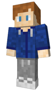 Minecraft скін по ніку Its_Me_Blue