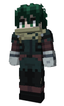 Minecraft skin DekuVigilante