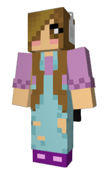 Minecraft skin VioletaG