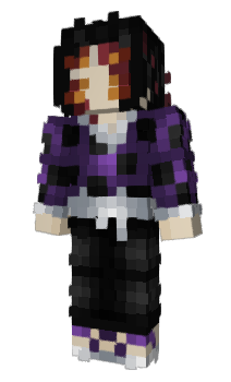 Minecraft skin Kokushibou