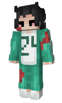 Minecraft скин по нику NamGyu124