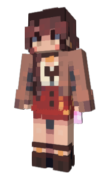 Minecraft skin CL0V3R_CR0W