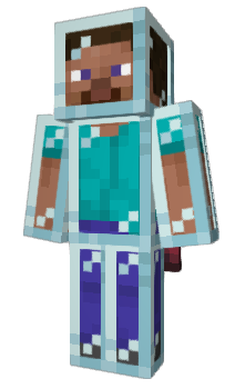 Minecraft скин по нику ItzNotSteve