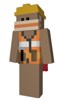 Minecraft skin Ojitos