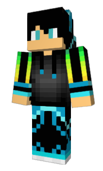 Minecraft скин по нику BleuFlames