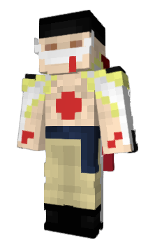 Minecraft skin Whitebeard