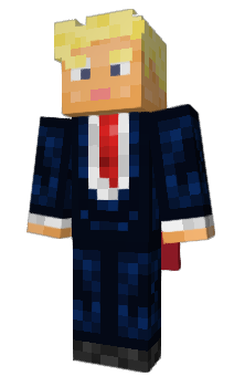 Minecraft skin Trump2024MAGA_