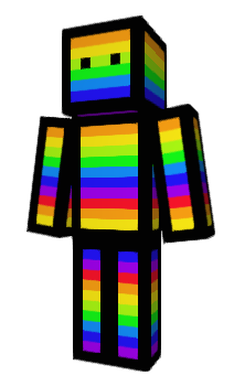 Minecraft скин по нику RainbowGlass