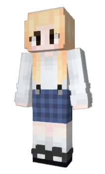Minecraft скін по ніку bicolour