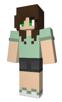 Minecraft skin GirlDK