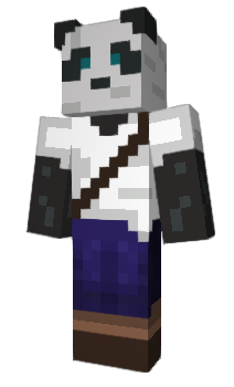 Minecraft skin Pand4Man