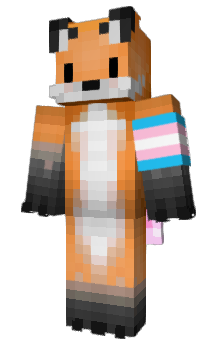 Minecraft skin Foxgirl_17