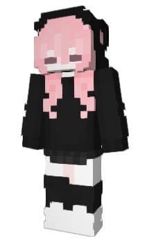 Minecraft skin AkaMakima