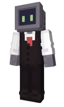 Minecraft skin Computeri