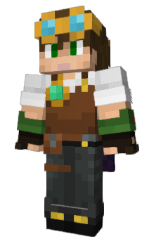 Minecraft skin Brickgard