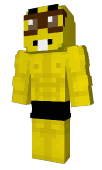 Minecraft skin DinoLucky