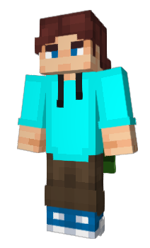 Minecraft skin Blue_DanilYT