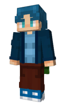 Minecraft skin Blue_DanilYT