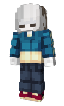 Minecraft skin CristalRU