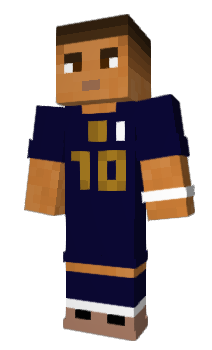 Minecraft скин по нику Mbapppe