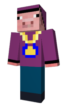Minecraft скін по ніку PiggyD