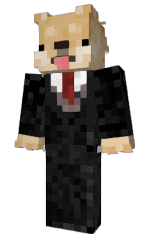 Minecraft скин по нику NiebieskiPIes