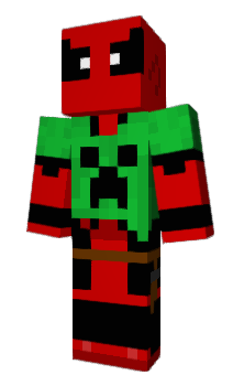 Minecraft skin DeadPool1507