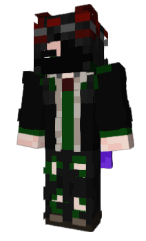 Minecraft skin Saur_lalka