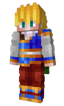Minecraft skin Gokuw