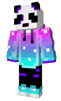 Minecraft skin PandaDu