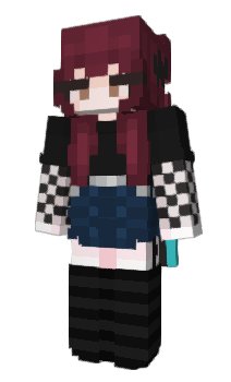 Minecraft skin emoheart