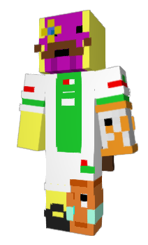Minecraft skin ASLANTO